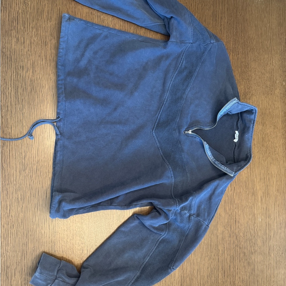 BKE Blue Quarter-Zip Pullover